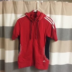 Adidas Women’s Short Sleeve Hoodie